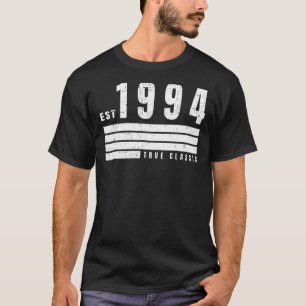 T-shirt EST 1994 True Classic Vintage Retro Aestheti