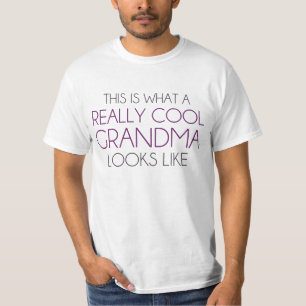 T-shirt Est c'à ce qu'une grand-maman vraiment fraîche