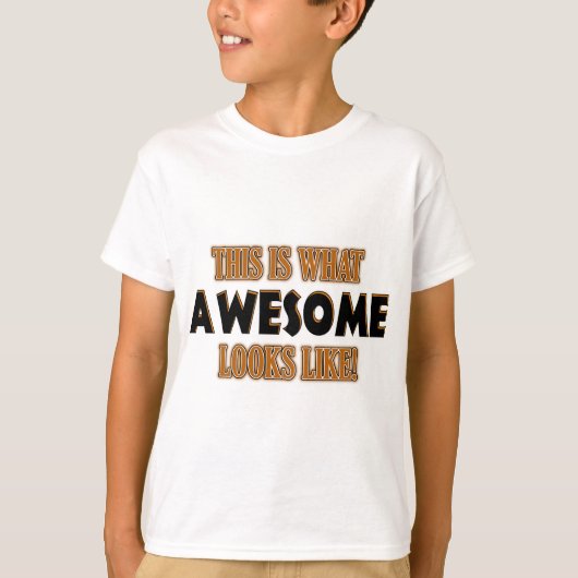T-shirt Est ce ce que les regards impressionnants aiment (Devant)