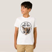 T-shirt EST-CE FINI!? Visage de chaton Coronavirus (Devant entier)