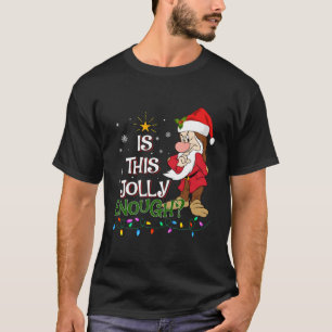 T-shirt Est-Ce Que Ce Jolly Assez Noel Grumpy Elf Joyeux C