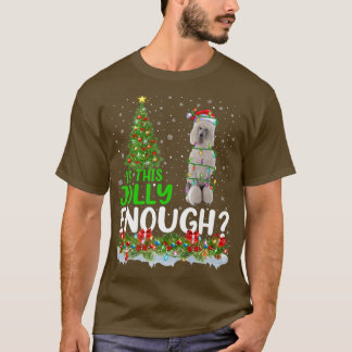 T-shirt Est-Ce Que Ce Jolly Assez Standard Poodle Chien No