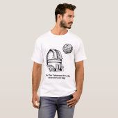 T-shirt Est-Ce Que Ce Télescope Fait Apparaître Mon Astéro (Devant entier)