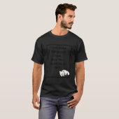 T-shirt Est-ce que cela fait de moi ce chat chat (Devant entier)