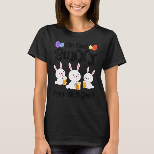 T-shirt Est-Ce Que Certains Lapins Peuvent M'Apporter Une  (Devant)