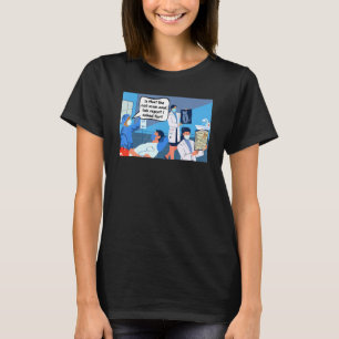 T-shirt Est-Ce Que C'Est L'Analyse Cat Et Un Rapport Lab Q
