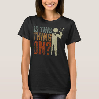 T-shirt Est-Ce Que C'Est Sur Stand-Up Comedy Comedian Mic