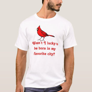T-shirt Est-ce que je n'étais pas chanceux à soutenir da