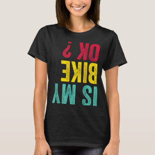 T-shirt Est-ce que le vélo est drôle moto cross moto tout