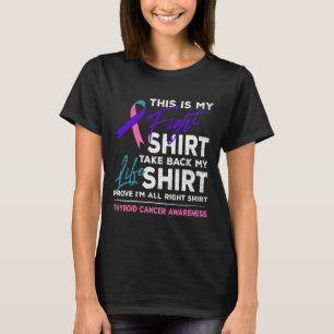T-shirt Est-ce que ma lutte contre le cancer thyroïde sens