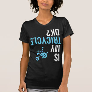 T-shirt Est-ce que mon vélo est à l'envers à la materne