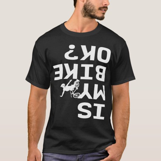 T-shirt Est-Ce Que Mon Vélo Est Ok ? (Devant)