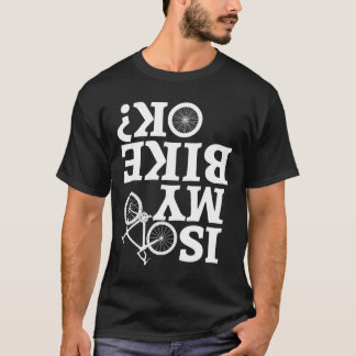 T-shirt Est-ce que mon vélo est ok Crash Triathlon Descent