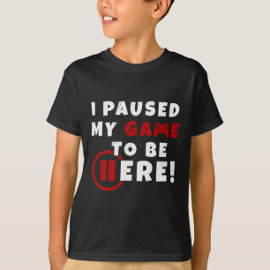 T-shirt Est-Ce Que Nous Avons Fini Et J'Ai Suspendu Mon Je