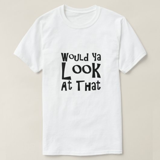 T-shirt Est-Ce Que Ya Regarderait Ça ? (Design devant)