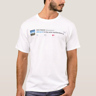 T-shirt Est ce quel néolibéralisme est ?