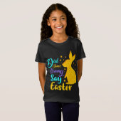 T-Shirt Est-Ce Qu'Un Lapin A Dit Pâques (Devant entier)