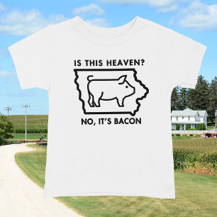 T-shirt Est-Ce Un Ciel ? Non, c'est drôle pour Bacon
