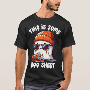 T-shirt Est-Ce Une Fiche De Boite Drôle Fantôme Éffrayante