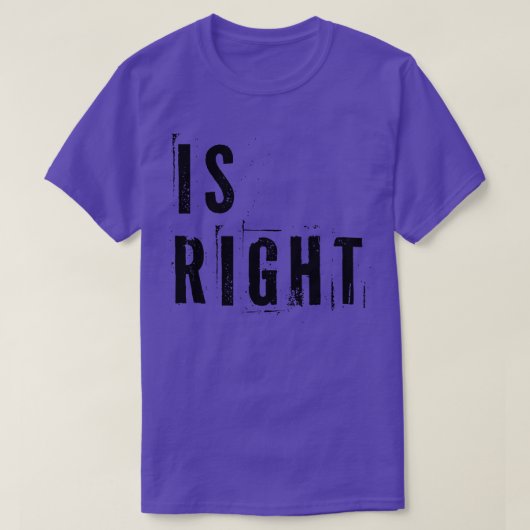 T-shirt Est correct 1 (Design devant)