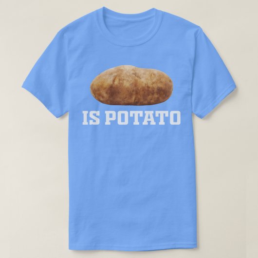T-shirt Est de la pomme de terre 1 (Design devant)