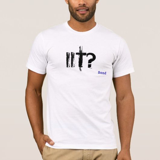 T-shirt Est-il serré ? (Devant)