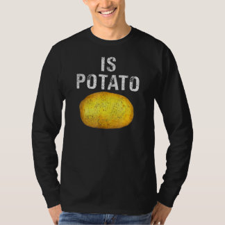T-shirt Est La Pomme De Terre À La Télévision Comme On Le 