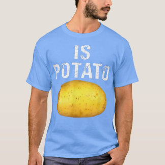 T-shirt Est La Pomme De Terre À La Télévision Comme On Le