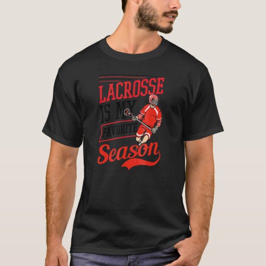 T-shirt Est ma saison préférée Lax (Devant)