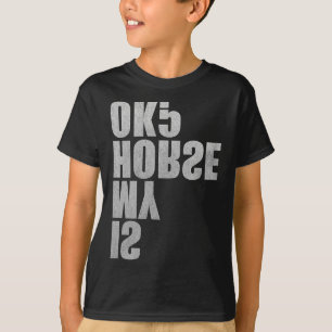 T-shirt Est Mon Cheval Ok Drôle Horseck Équitation Pour L'