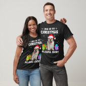 T-shirt Est Mon Noël Français Chien Chien Chien Pyjama Chi (Unisexe)