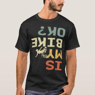 T-shirt Est Mon Vélo Ok Retro Funny Biker