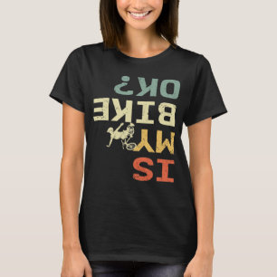 T-shirt Est Mon Vélo Ok Retro Funny Biker