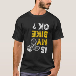 T-shirt Est Mon Vélo OK Vélo Cycliste Vintage