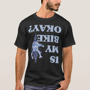 T-shirt Est Mon Vélo Ok Vélo De Route Vélo De Montagne Vél