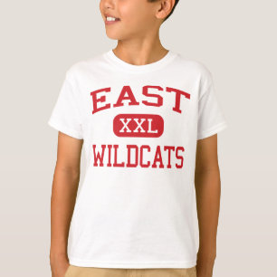 T-shirt Est - Wildcats - High - Albuquerque Nouveau-Mexiqu