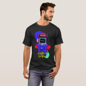 T-shirt Estampa Game - Retro Arcade Game - Roupas (Devant entier)