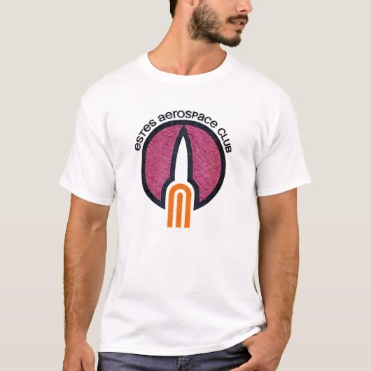 T-shirt Estes Aerospace Club (Devant)