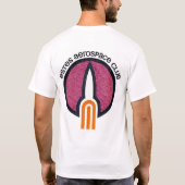 T-shirt Estes Aerospace Club (Dos)