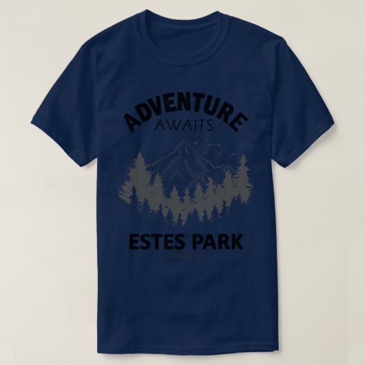 T-shirt Estes Park (Design devant)