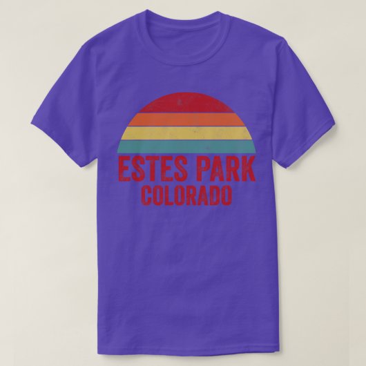 T-shirt Estes Park Colorado (Design devant)