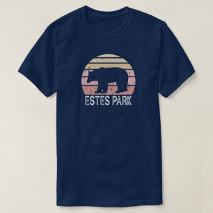 T-shirt Estes Park Colorado Ours Rétro
