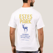 T-shirt Estes Park Colorado Parc national Elk (Dos)