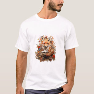 T-shirt esthétique Cottagecore avec livre Mignon Goblincor