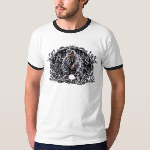 T-shirt esthétique de streetwear diamant de mentalité de r