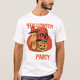 T-shirt esthétique déplaisant Éffrayant mignon gra