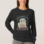 T-shirt esthétique du chat, L'anatomie du chat perse (Devant)