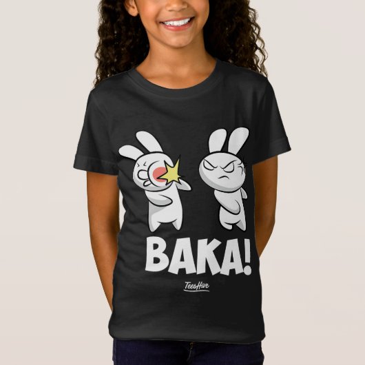 T-Shirt Esthétique émotionnelle émo| Meme Baka (Devant)