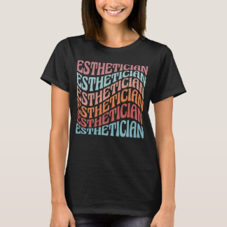 T-shirt Esthétique Esthétique Beauticien Cosmetologie