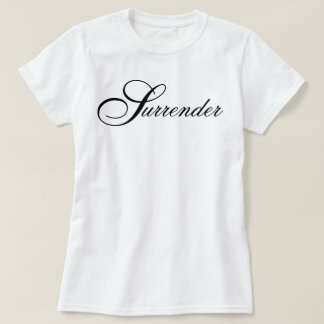T-shirt esthétique iconique Prière de reddition méditation